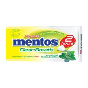 Mentos Clean Breath Lemon Mint