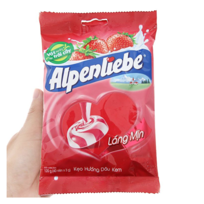 Alpenliebe Strawberry 120g x 45 bags
