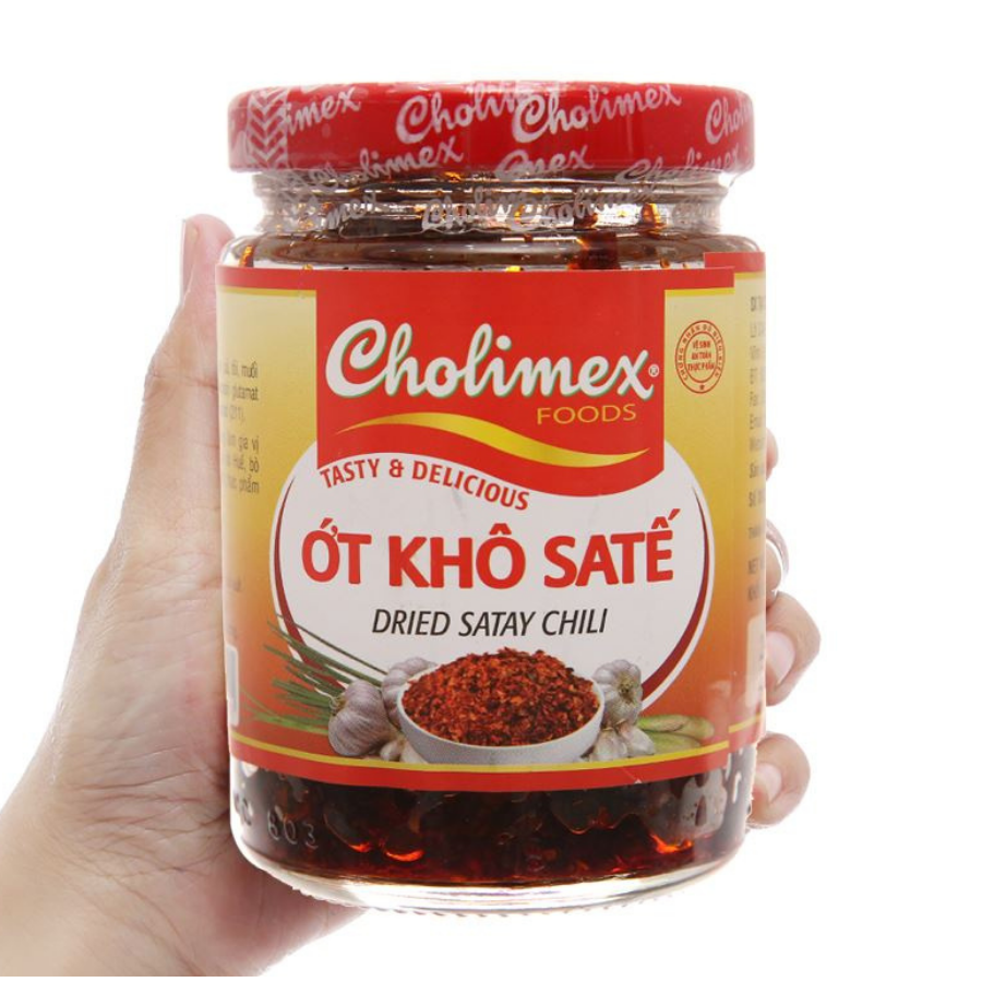 Cholimex Dried Satay Chili 100g x 32 Jars