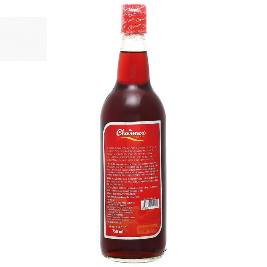 Cholimex Premium Fish Sauce 750ml x 12 Bottles