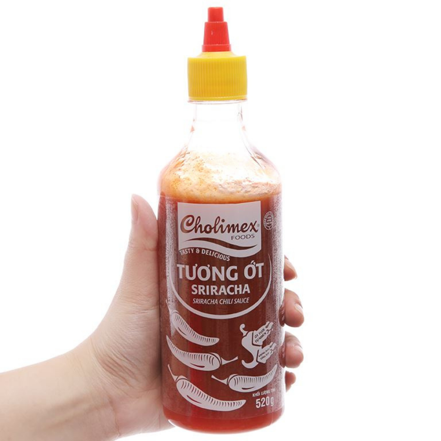 Cholimex Sriracha Chili Sauce 520g x 12 Bottles