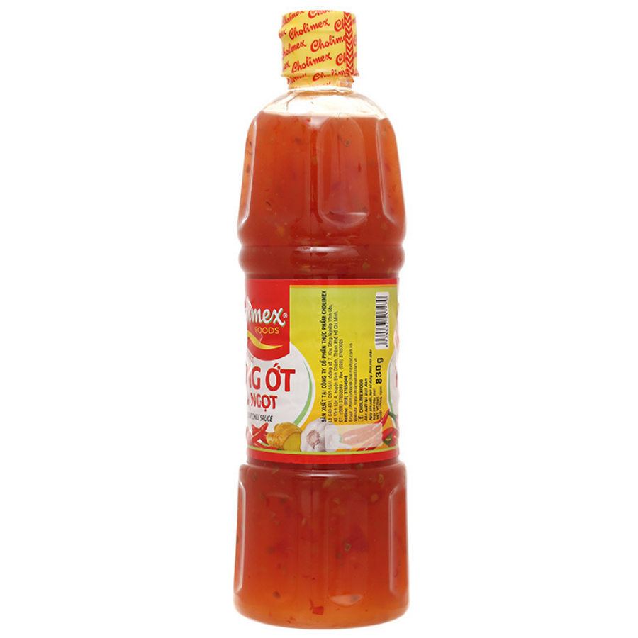 Cholimex Sweet And Sour Chili Sauce 830g x 12 Bottles