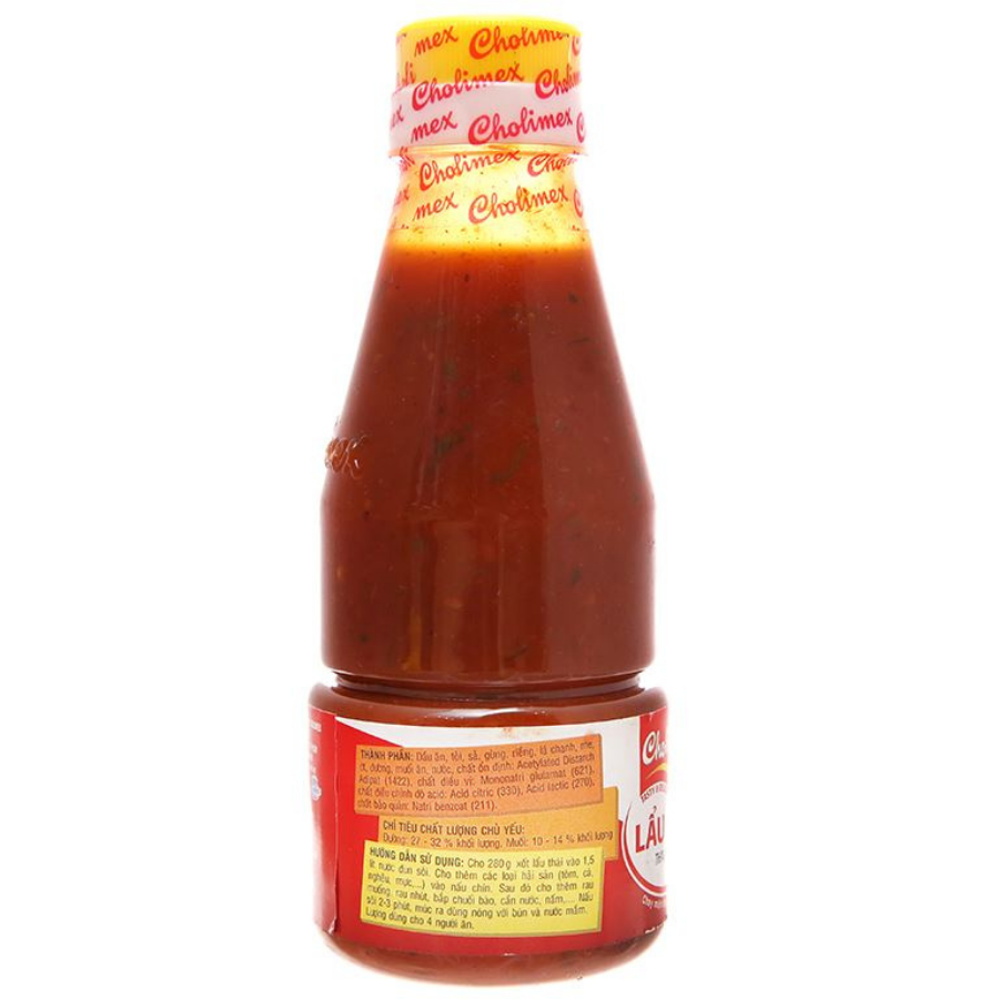 Cholimex Thai Hot Pot Sauce 280g x 32 Bottles