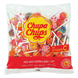 Chupa Chups Lollipop Vitamin C 50 pcs 500g x 22 Bags