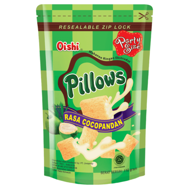 Oishi Pillows Coconut Milk Flavor