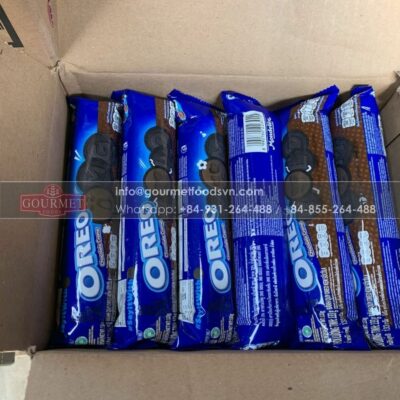 Oreo Biscuit Chocolate Cream 123.5g x 24 Packs 