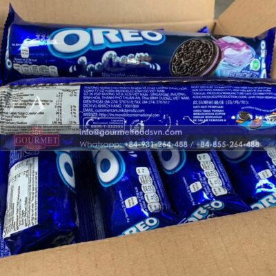 Oreo Biscuit Ice Cream Blueberry 123.5g x 24 Packs 