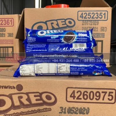 Oreo Biscuit Vanilla Cream 123.5g x 24 Packs