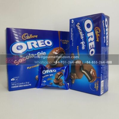 Cadbury Oreo Chocolate Pie 360gr, 30g x 12 Packs x 8 Boxes