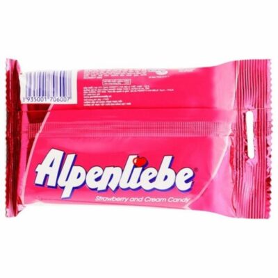 Alpenliebe Strawberry 96g(32g x 3 Rolls) x 70 Bags