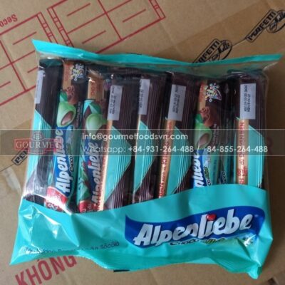 Alpenliebe Choco Mint 26g x 16 Rolls x 24 Pouches