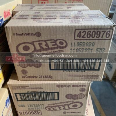 Oreo Biscuit Chocolate Cream 66.5g x 24 Packs