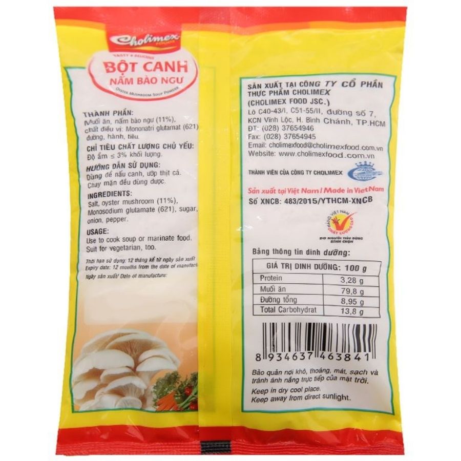 Cholimex Oyster Mushroom Soup Powder 180g