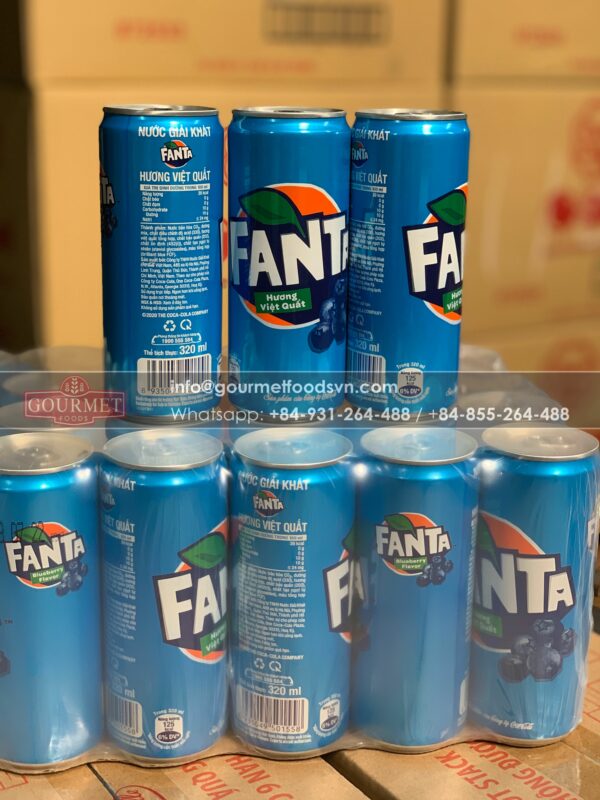 fanta blueberry soft drink