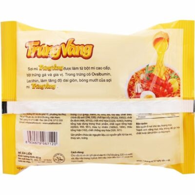 Gau Do Egg and Spicy Sour Shrimp Instant Noodle 65g x 30 Bags (Halal)