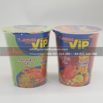 Gau Do VIP Hot Sour Shrimp 65g x 24 Cups