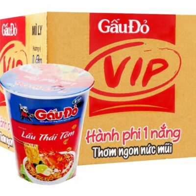 Gau Do VIP Shrimp Thai Hot Pot 65g x 24 Cups (Halal)