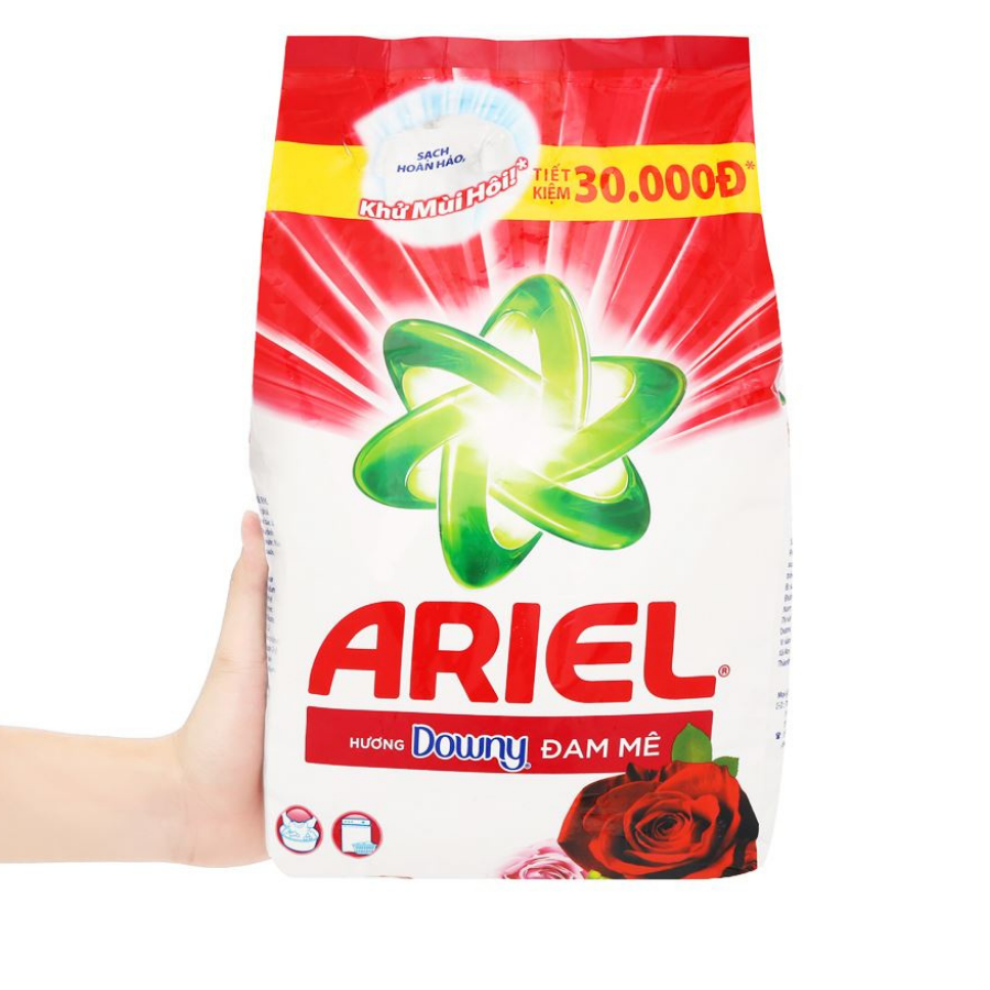 Ariel Detergent Powder Downy Passion 2.5kg x 5 Bags