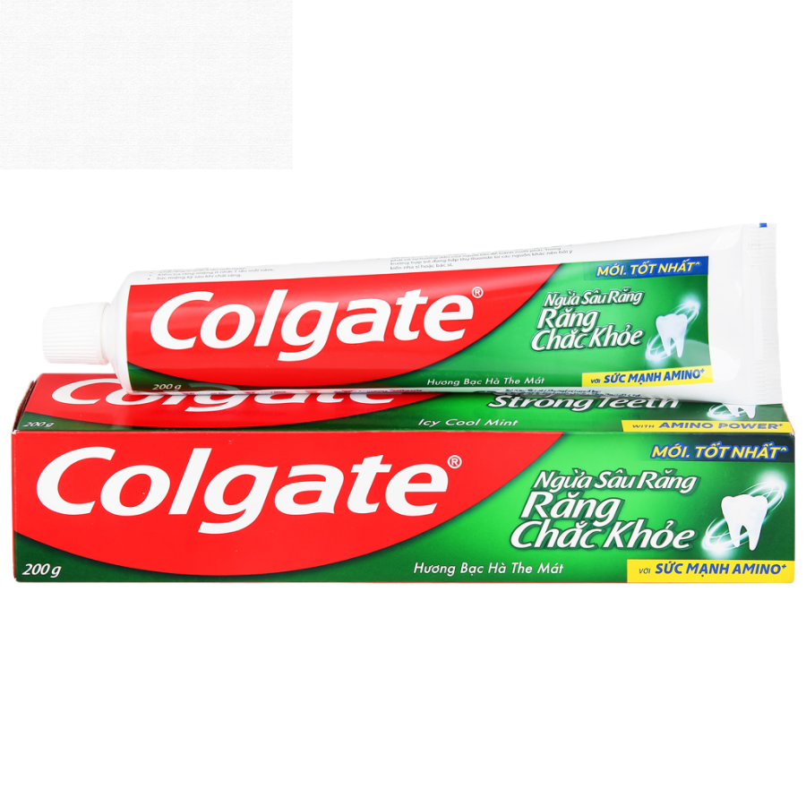 Colgate Cavity Protection Strong Teeth Icy Cool Mint Toothpaste 100g x 60 Tubes