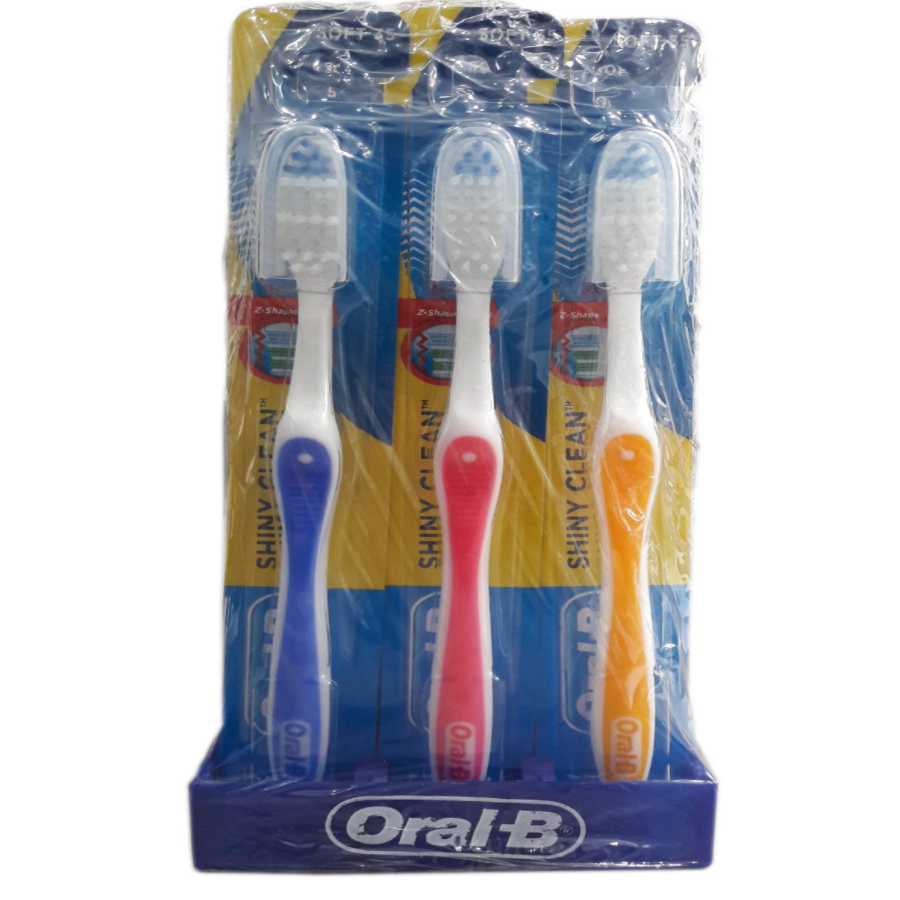 OralB Toothbrush Shiny Clean 1x12x8 (Tray)