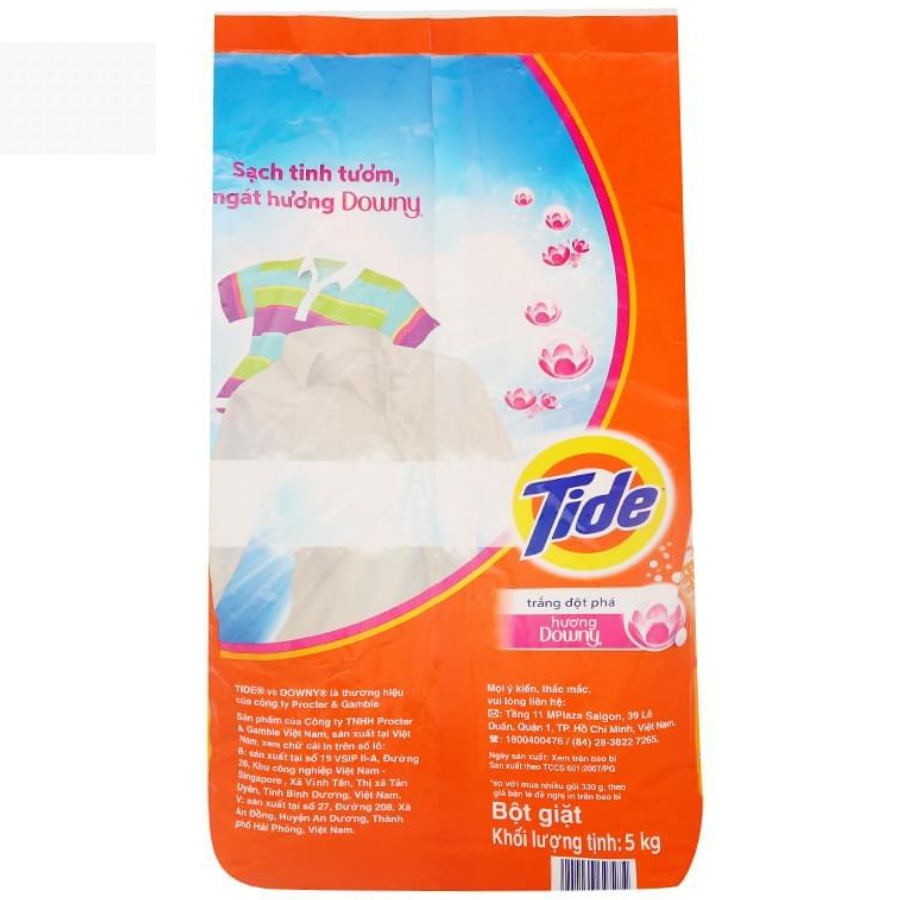 Tide Downy Detergent Powder 5kg x 3 Bags