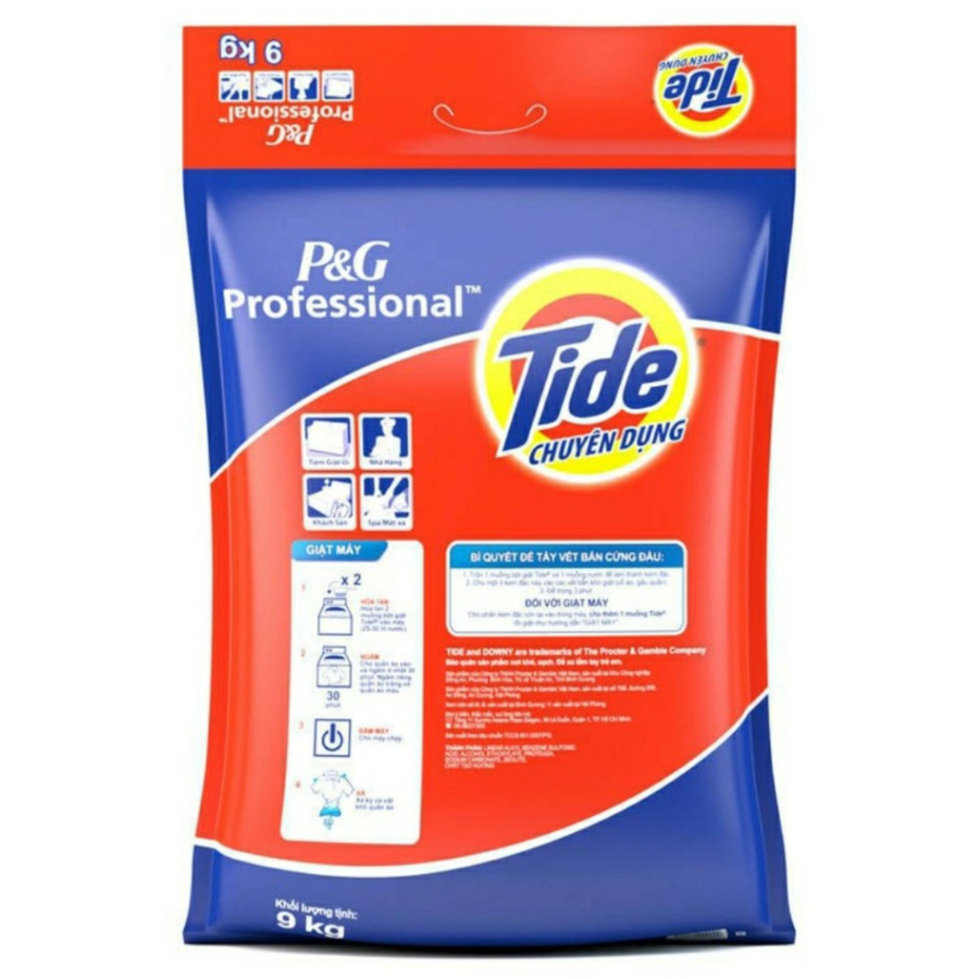 Tide Professional Detergent Powder 9kg x 2 Bags