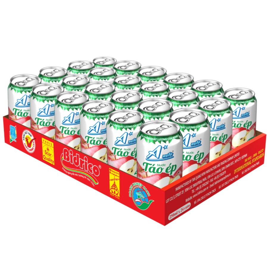 Anuta Apple Juice Drink Can 330ML X 24 Cans