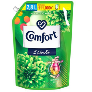 Comfort Fabric Conditioner One Time Spring Breeze 2.8l x 4 Bags