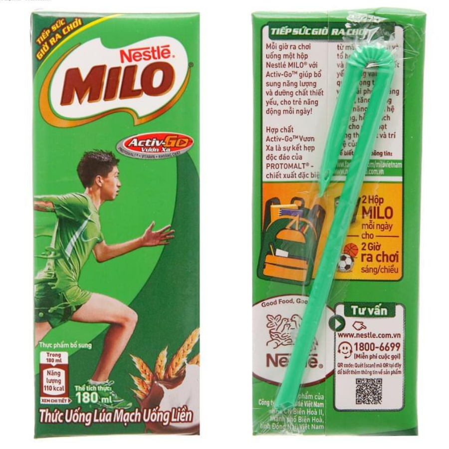 Milo Drink 180ML x 4 x 12 Blocks