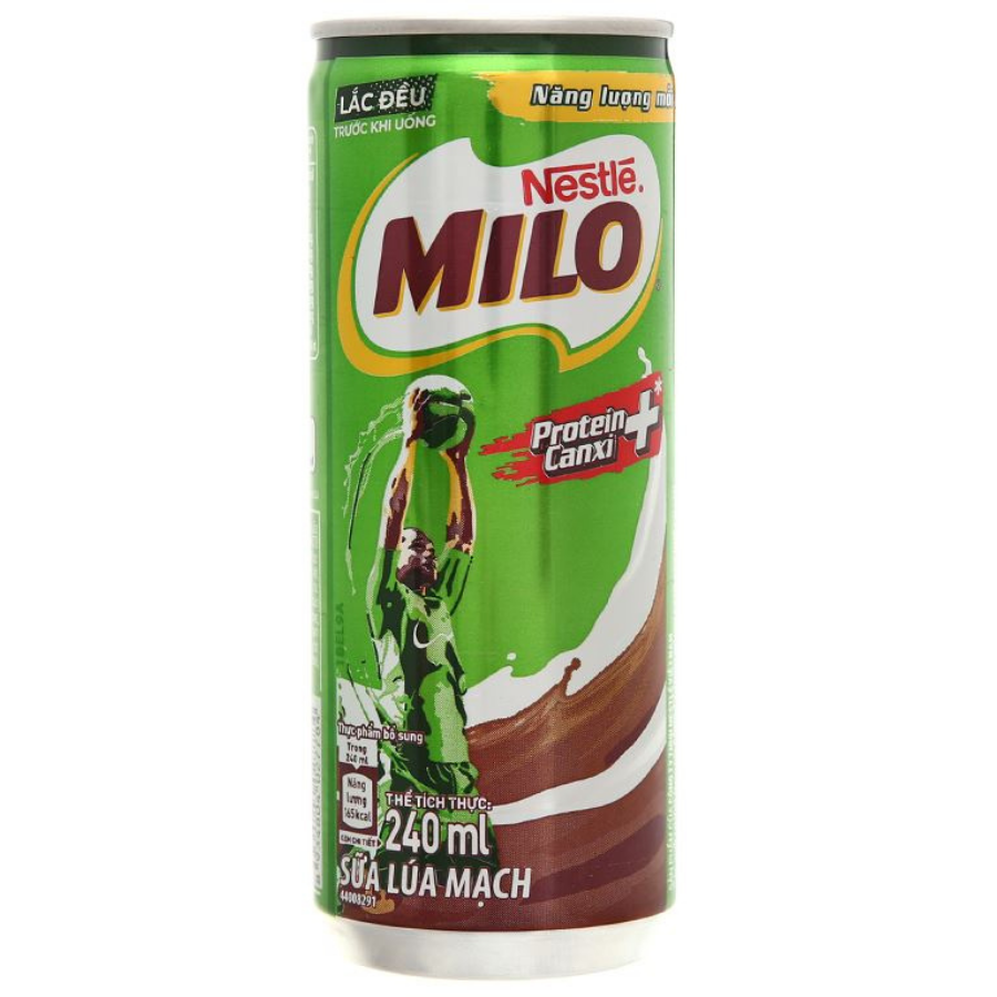 Milo Slim in Can 240ML x 24 Cans