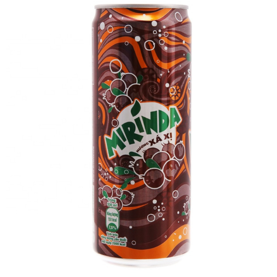 Mirinda Can Sarsi Soft Drink 320ML x 24 Cans