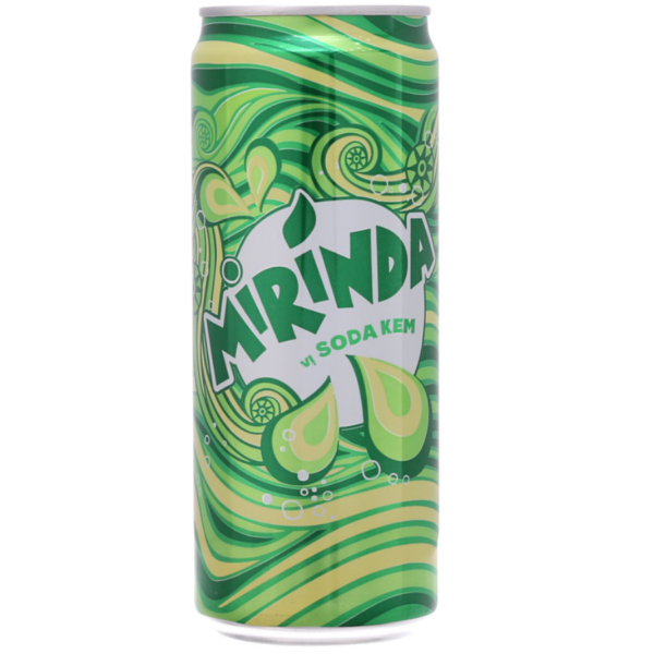 Mirinda Cream Soda Soft Drink Can 320ML x 24 Cans