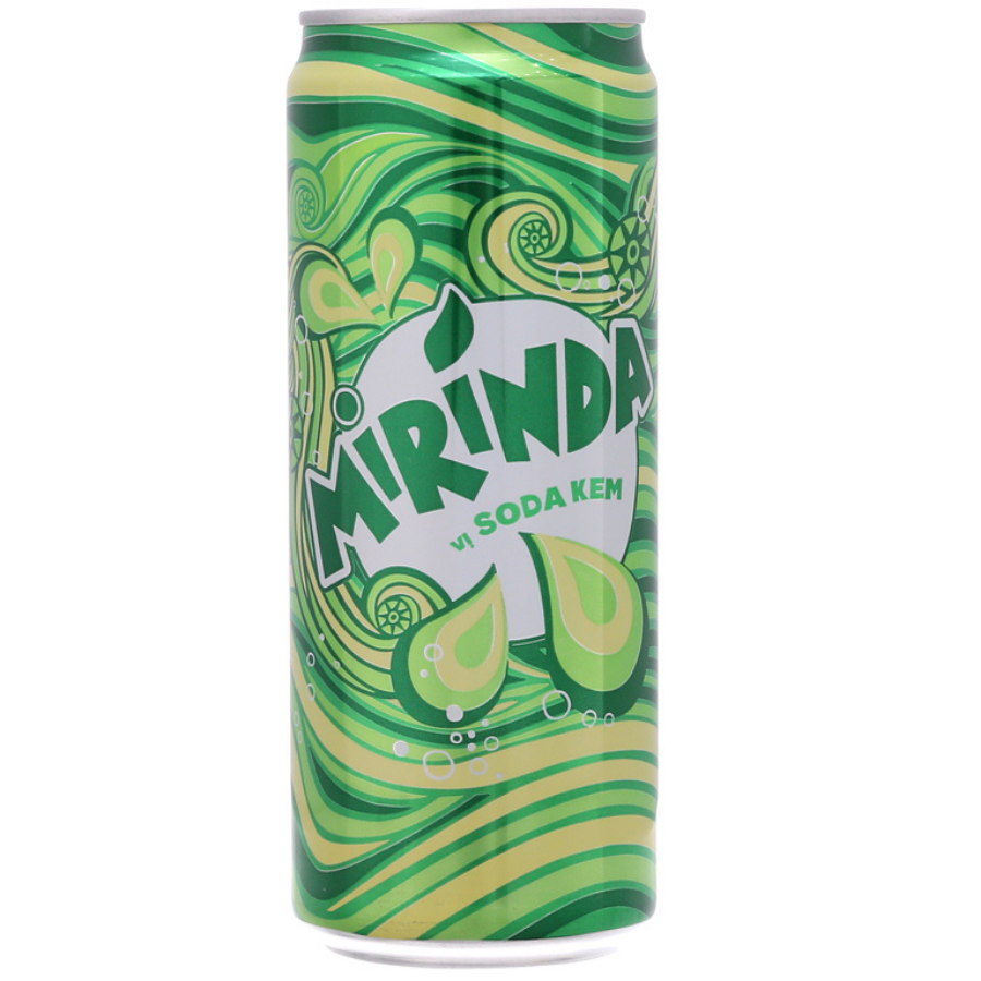 Mirinda Soda Cream Soft Drink Can 320ML x 24 Cans