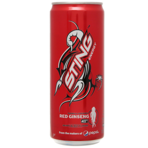 Sting Strawberry Energy Drink Can 330ML x 24 Cans