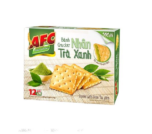 AFC Cracker with Green Tea Filling