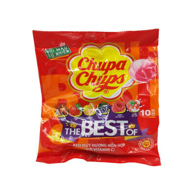 Chupa Chups Candy Best Fruit Mixed Bag 100G
