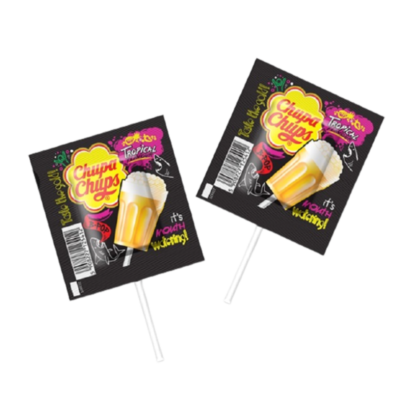 Chupa Chups Lollipop Tropical Flavour 1