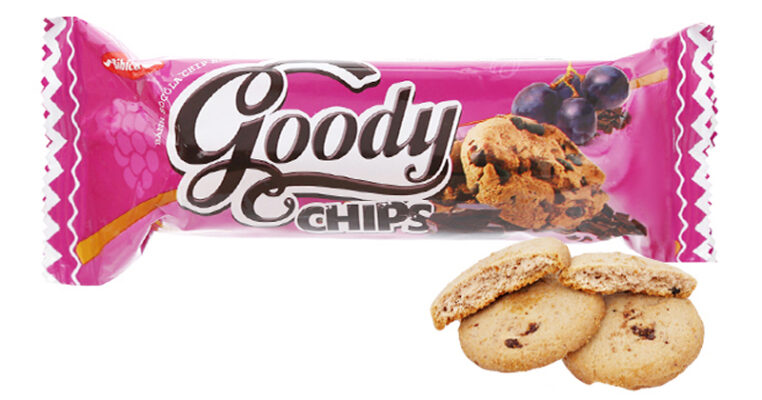 Goody Chips Chocolate Chip Cookies 80g pack