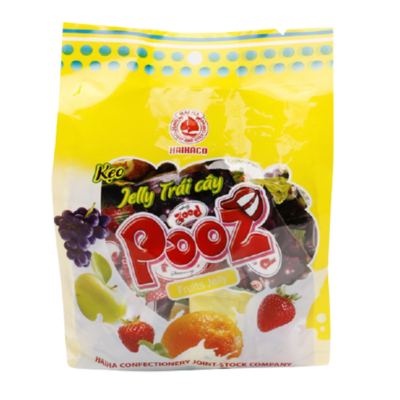 Hai Ha Jelly Candy Mixed Fruit 350G -2