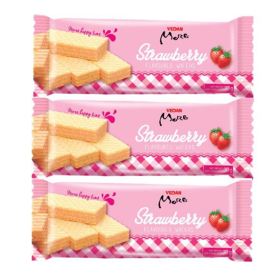 More vedan strawberry wafer biscuit 2