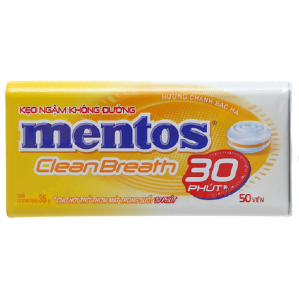 Wholesale Mentos Clean Breath Lemon Mint