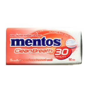 Mentos Clean Breath Peach Mint