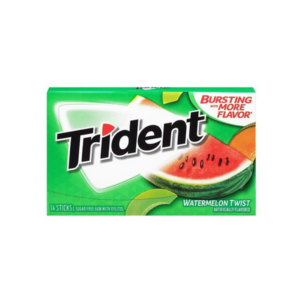 Trident_chewing_gum_sugar_free_watermelon_twist
