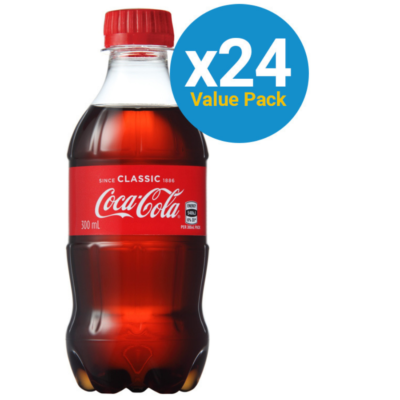 Coca Cola Bottle Plastic 300ml