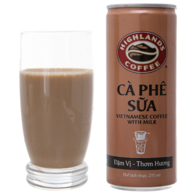 Highlands Coffee - Iced Coffee Milk 235ml x 24 Cans