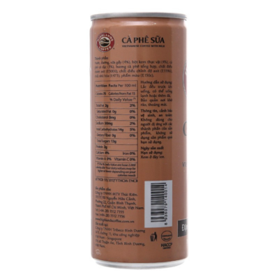 Highlands Coffee - Iced Coffee Milk 235ml x 24 Cans
