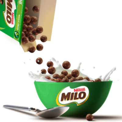 Milo Breakfast Cereals 170g x 18 Boxes
