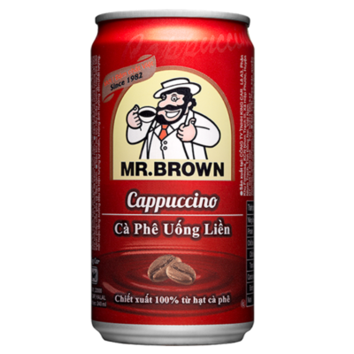 Mr Brown Cappuccino Iced Coffee 240ml x 24 Cans
