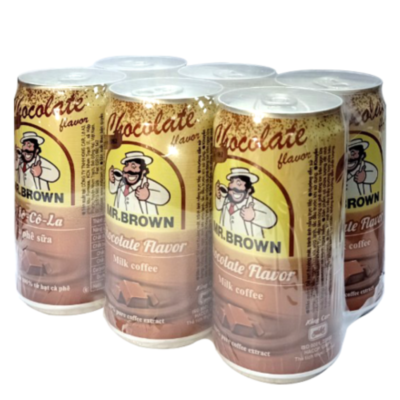 Mr Brown Chocolate Iced Coffee 240ml x 24 Cans