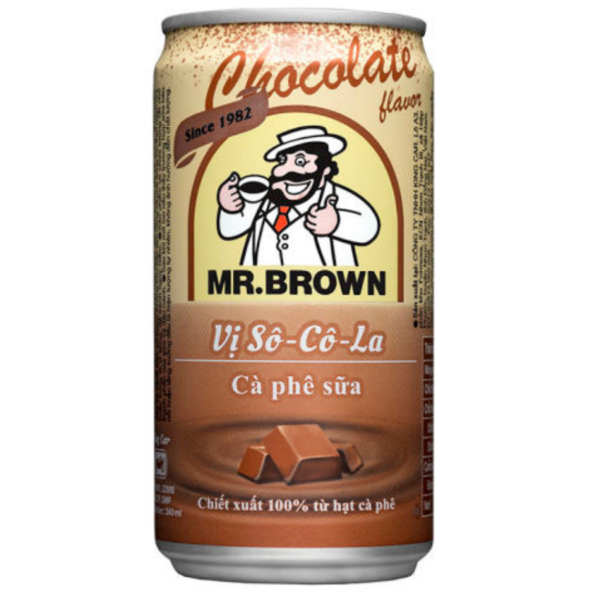 Mr Brown Chocolate Iced Coffee 240ml x 24 Cans